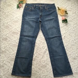 Vintage Ralph Lauren Boot Cut Blue Jeans Size 10